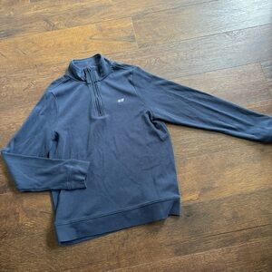 Vineyard Vines Kids Navy Half-Zip Sweatshirt/pullover